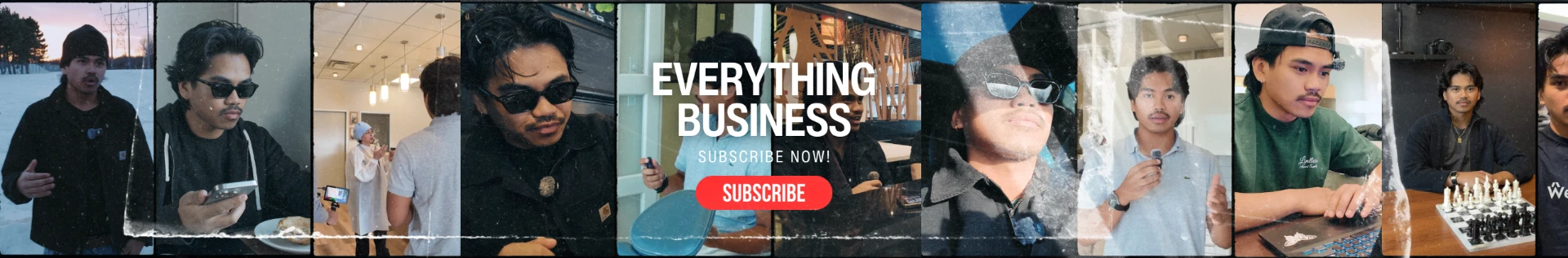 Everything Business — David's YouTube channel banner